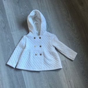Carter’s 24 Mo white hoodie